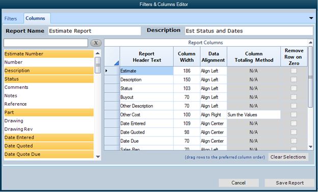 Realtrac Reports Center » Realtrac Shop Management Software - Erp Software